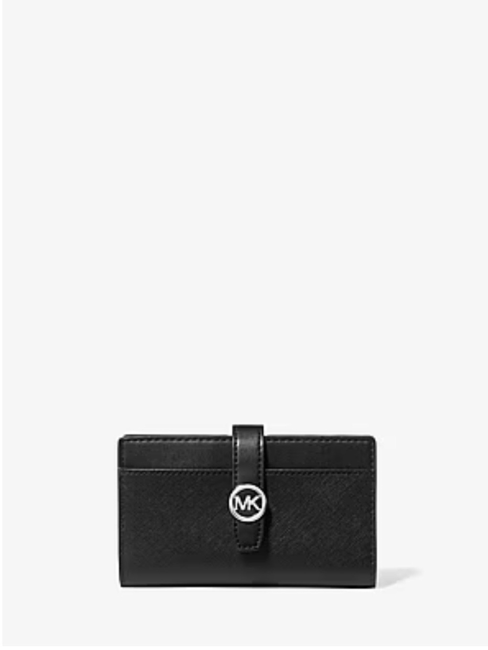 NWT Michael Kors Greenwich Medium Saffiano Leather Bi-Fold Wallet